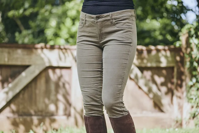 Dubarry Honeysuckle Cord Trouser - Dusky Green-3